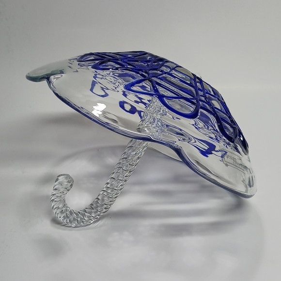 Art Glass Umbrella 6.5" Inches By Design Society - Picture 3 of 7